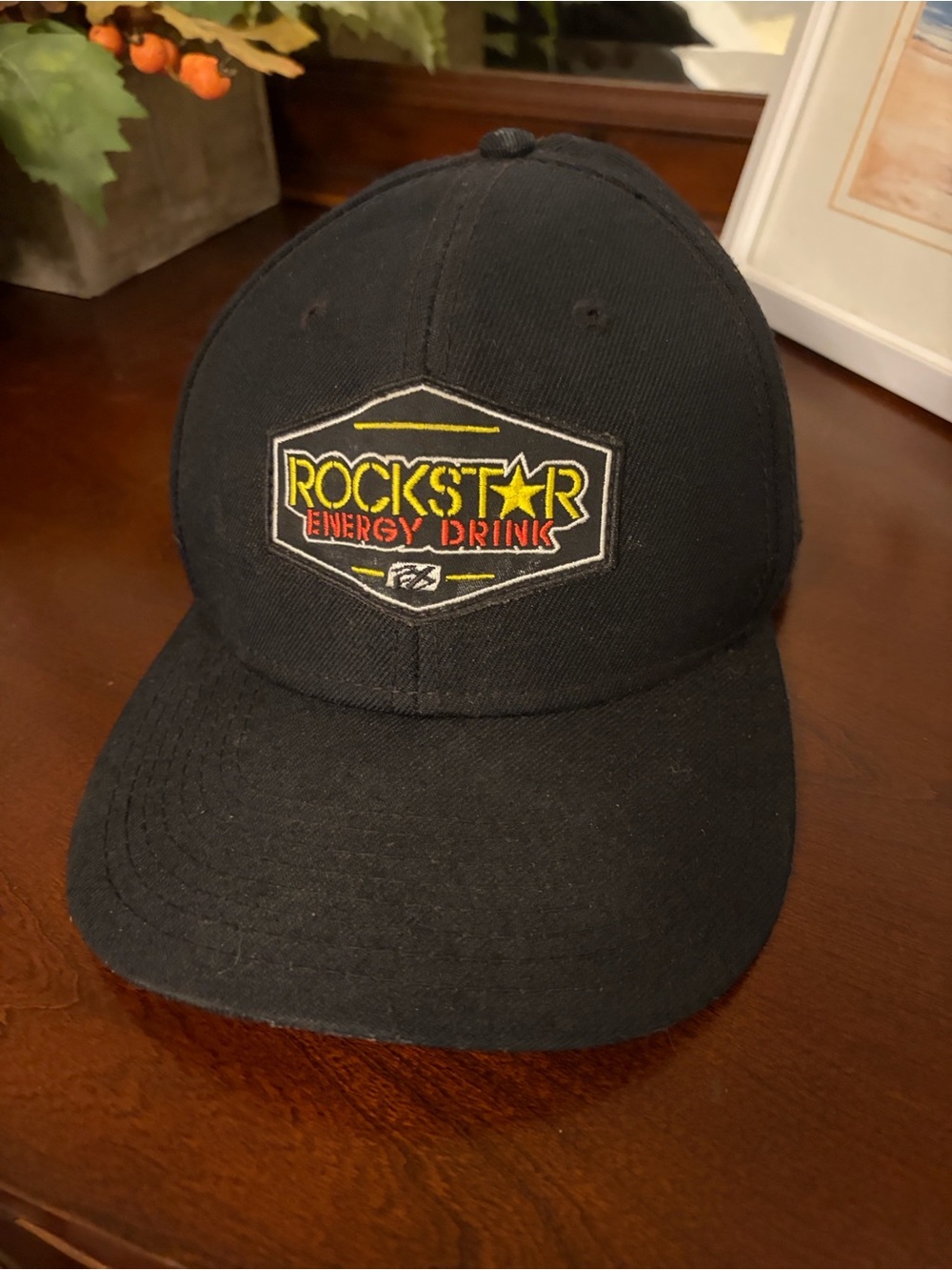 Rockstar Energy Black Logo Baseball Cap